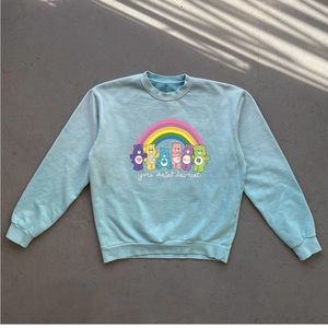 Mega Yacht Care Bears Rainbow Yves Saint Laurent YSL Crewneck Sweatshirt
